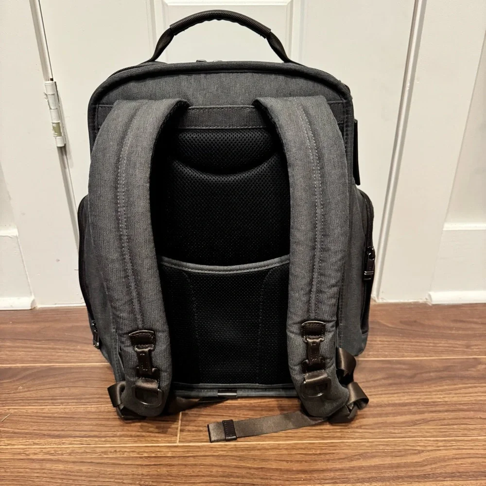 TUMI Gray and Brown Backpack - Picture 13 of 13